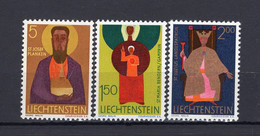 Liechtenstein 1968 - Saints - Stamps 3v - Complete Set - MNH** - Excellent Quality - Superb** - Cartas & Documentos