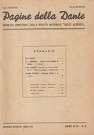 34-sc3-"Pagine Della Dante"-1936-N°2-Rassegna Bimestrale Della Dante Alighieri - Unclassified