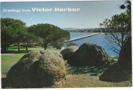 Looking Towards Victors Island From Granite Island - South  Australia - Victor Harbor