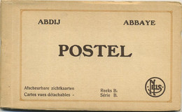 POSTEL  :   Abdij Abbaye  Serie B  --    15 Cartes NELS  ( Perfect Staat - Bonne état ) - Mol