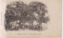 Maions Laffitte Le Champ Salle Des Rapports  Carte Postale Animee 1905 - Maisons-Laffitte