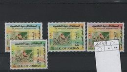 Jordanien Michel Cat.No. Mnh/** 1617/1620 Birds - Jordanië
