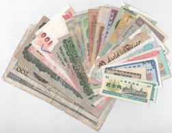 27db-os Vegyes, Magyar és Külföldi Bankjegytétel T:vegyes 27pcs Mixed, Hungarian And Foreign Banknote Lot C:mixed - Zonder Classificatie