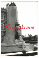 Unieke Oude Foto Antwerpen Standbeeld Monument Aan De Zeelieden Gesneuveld Voor Belgie WW1 WWI Achter Het Loodswezen - Antwerpen
