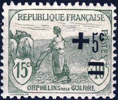 164 ORPHELINS De Guerre Surchargé  NEUF*  ANNEE 1922 - Unused Stamps