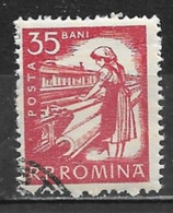 Romania 1960. Scott #1354 (U) Textile Worker - Gebruikt
