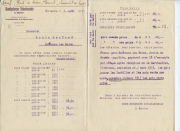 Kœnigsberg.Allemagne.Moulin à Peler.S.Winter.Pois.Lentilles Décortiquées.Tarifs Pour Représentant De Commerce. - Alimentos