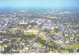 USA:Oregon, Salem Aerial View - Salem