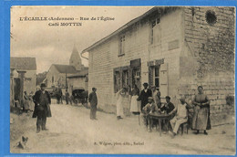 08 - Ardennes - L'Ecaille Rue De L'Eglise - Cafe Mottin (N8575) - Sonstige & Ohne Zuordnung