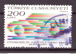 Turquie 1986 - Oblitéré - Voitures - Michel Nr. 2758 (tur276) - Used Stamps