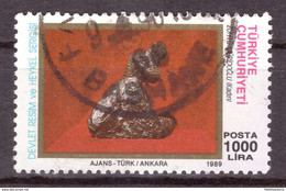 Turquie 1989 - Oblitéré - Sculpture - Michel Nr. 2869 (tur404) - Used Stamps