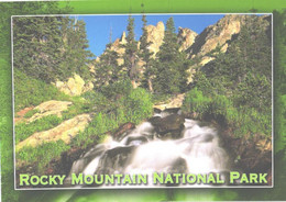 USA:Colorado, Rocky Mountain National Park, Waterfall - Rocky Mountains