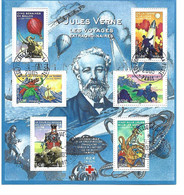 O5 Bloc N°85 OBL Jules Verne - Usados