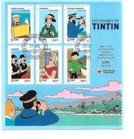 O7 Bloc N°109 OBL Tintin Ergé - Used