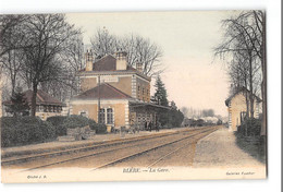 CPA 37 Bléré La Gare Train - Bléré