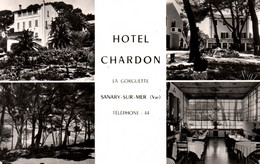 Hôtel Chardon à Sanary-sur-Mer (Var) Multivues, La Gorgette - Edition ARIS - Carte Non Circulée - Hotels & Restaurants