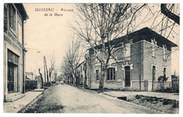 30 - QUISSAC - Avenue De La Gare - 1932 - Quissac