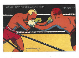 SPORT BOXE ILLUSTRATEUR Jeux Olympiques De 1924 Bon état - Boxing