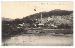 30 - ALAIS (Alès) - Mines De Fontanes Et Câbles Aériens - Malafosse 13 - Alès