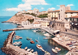 Cartolina - Piombino - Il Porticciolo E Lega Navale - 1960 Ca. - Livorno