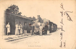 CPA 08 LE CHESNE LA STATION (TRAIN - Other & Unclassified