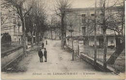 LAMALOU LE HAUT  -HERAULT - L'AVENUE - Lamalou Les Bains