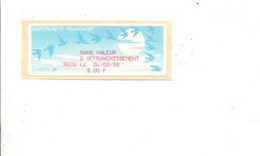 VIGNETTE SANS VALEUR...........3 FRANCS 1998 - 1990 Type « Oiseaux De Jubert »