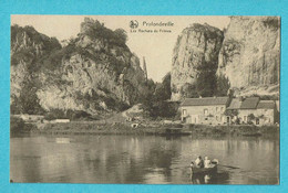 * Profondeville (Namur - La Wallonie) * (Nels, Ern Thill) Les Rochers De Frenes, Canal, Quai, Bateau, Old, Rare - Profondeville