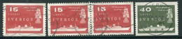 SWEDEN 1958 North Atlantic Sea Mail Used  Michel 436-37 - Gebraucht