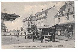 Grenzverkehr Zwischen Basel Und Saint-Ludwig (Völkerkrieg 1914/16). (Guerre 1914-18, Douane, Suisse, Réfugiés) - Saint Louis