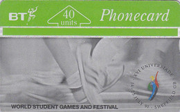 ENGLAND : BTC036 40u World Student GAmes + Fest ( Batch: 106D05756) MINT - BT Emissioni Generali