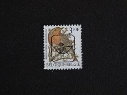 BELGIQUE BELGIE BELGIUM PREOBLITERE 495 NSG - ROUGE GORGE BUZIN OISEAU BIRD VOGEL - Tipo 1967-85 (Leone E Banderuola)
