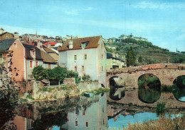 RODEZ    Bords De L'Aveyron Au Monastère       (recto-verso) 12 Aveyron - Rodez