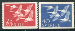 SWEDEN 1956 Nordic Countries Day MNH / **  Michel 416-17 - Unused Stamps