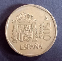 Espagne - Pièce De 500 Pesetas 1987 (Juan Carlos I Et Sofia) - 500 Peseta