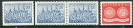 SWEDEN 1953 700th Anniversary Of Stockholm MNH / **.  Michel 383-84 - Nuevos