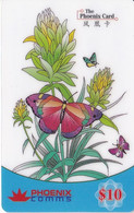 TARJETA DE TAILANDIA DE UNA MARIPOSA (BUTTERFLY) - Schmetterlinge