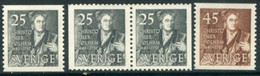 SWEDEN 1951 Polhem Bicentenary MNH / **.  Michel 363-64 - Used Stamps