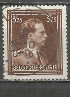 Belgique - Léopold III Col Ouvert N°645 Obl. LEDE - 1936-1957 Collo Aperto