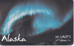 TARJETA DE ALASKA DE UNA AURORA BOREAL DE 10 UNITS - [2] Tarjetas Con Chip