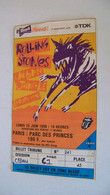 TICKET CONCERT ROLLING STONES PARIS PARC DES PRINCES 25/06/1990 URBAN JUNGLE - Konzertkarten