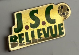 SP236 Pin's FOOT Football J.S.C JSC Bellevue Nantes Loire Atlantique Achat Immédiat - Football