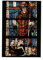 VEZELISE (54) - Eglise St Côme Et St Damien - Vitrail Saint Nicolas - Vezelise