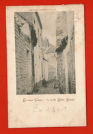 Fosses La Ville : CP " Le Vieux Fosses " , La Ruelle Thée Dinant , A Circulé En 1901 - Fosses-la-Ville