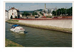 CHAMPIGNEULLES (54) - Le Canal (de La Marne Au Rhin) Et Les Brasseries (carte Photo) - Sonstige Gemeinden