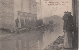 92 - ISSY LES MOULINEAUX - 3° CRUE 02.1910 - ROND-POINT GAMBETTA - Issy Les Moulineaux