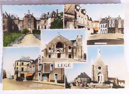 LEGE . 44 . Multivues Avec 5 Photos Du Village En 1967 - Legé