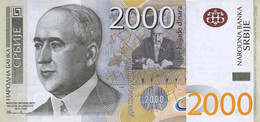 SERBIA 2000 DINARA 2012 EXF P-61b "free Shipping Via Registered Air Mail" - Servië