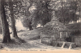 CPA - BAYONNE - La Fontaine St Léon - Parc - Bayonne