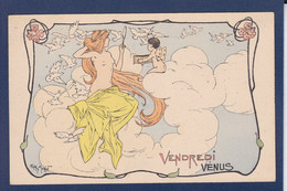 CPA Morin Henry Art Nouveau Non Circulé Vénus Femme Nue - Morin, Henri